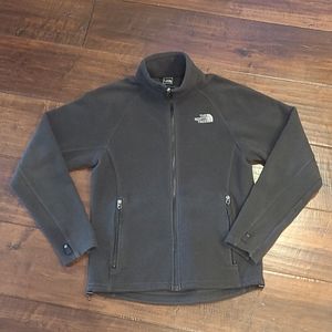 Mens The North Face Fleece Zip Up Jacket Sze XS Black